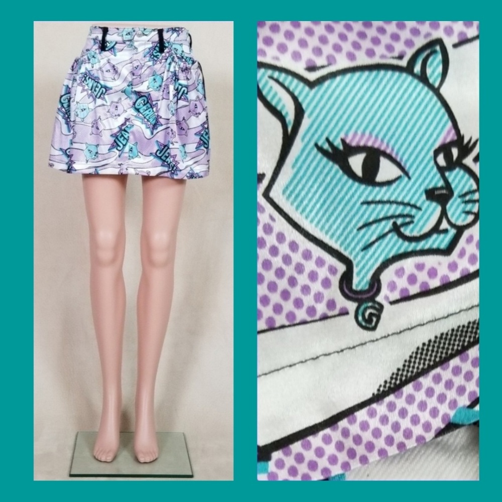 Gerlan Jeans atomic cat skirt